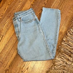 Levi's Light Wash Denim Jeans